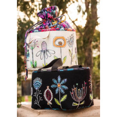 Embroidered Sewing Bag